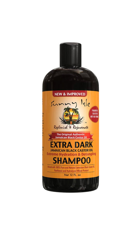 Sunny isle ( Extra dark Shampoo ) Jamaican black castor oil