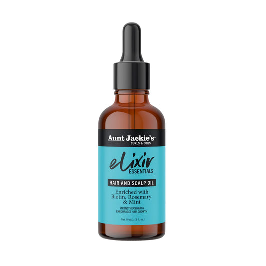 Aunt Jackie's (Elixir Essentials) Biotin, Rosemary Mint & Scalp Oil