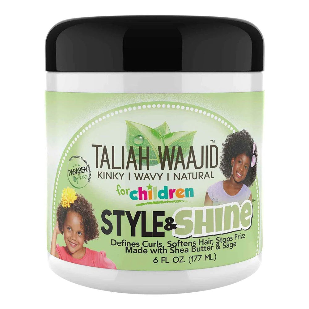 Children Kinky Wavy Natural Herbal Style & Shine