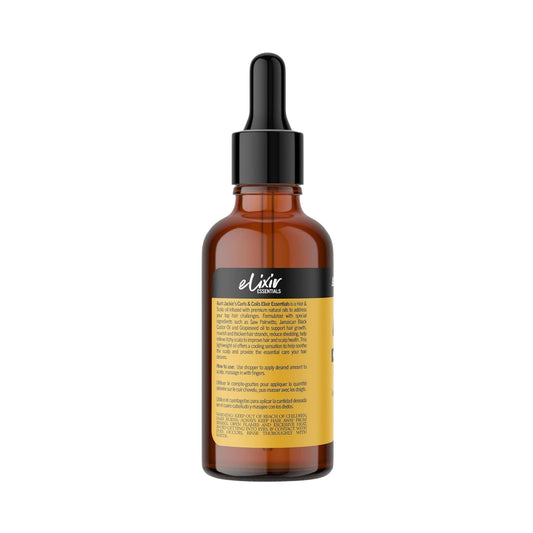 Aunt Jackie's (Elixir Essentials) Saw Palmetto, Jamaican Black Castor Oil & Grapeseed Oil