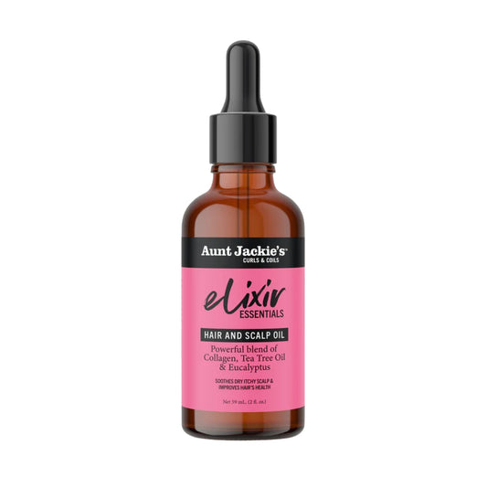 Aunt Jackie's (Elixir Essentials) Collagen & Tea Tree Hair & Scalp Oil