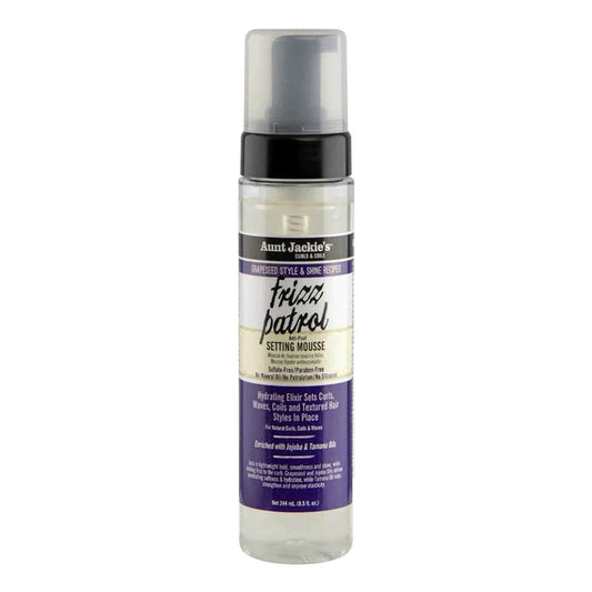 Grapeseed Frizz Patrol Anti-Poof Setting Mousse