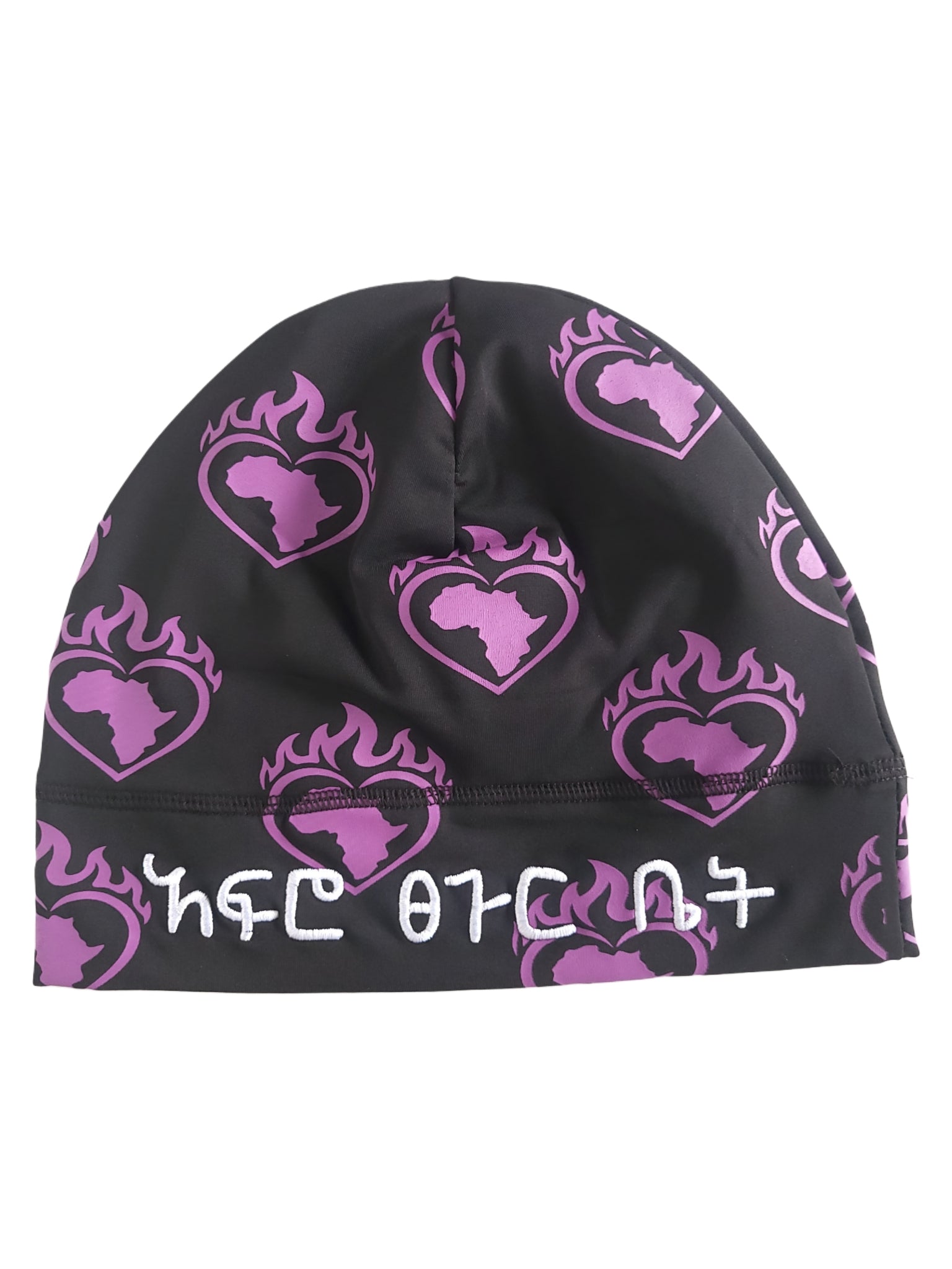 Afro Hearts (Black)