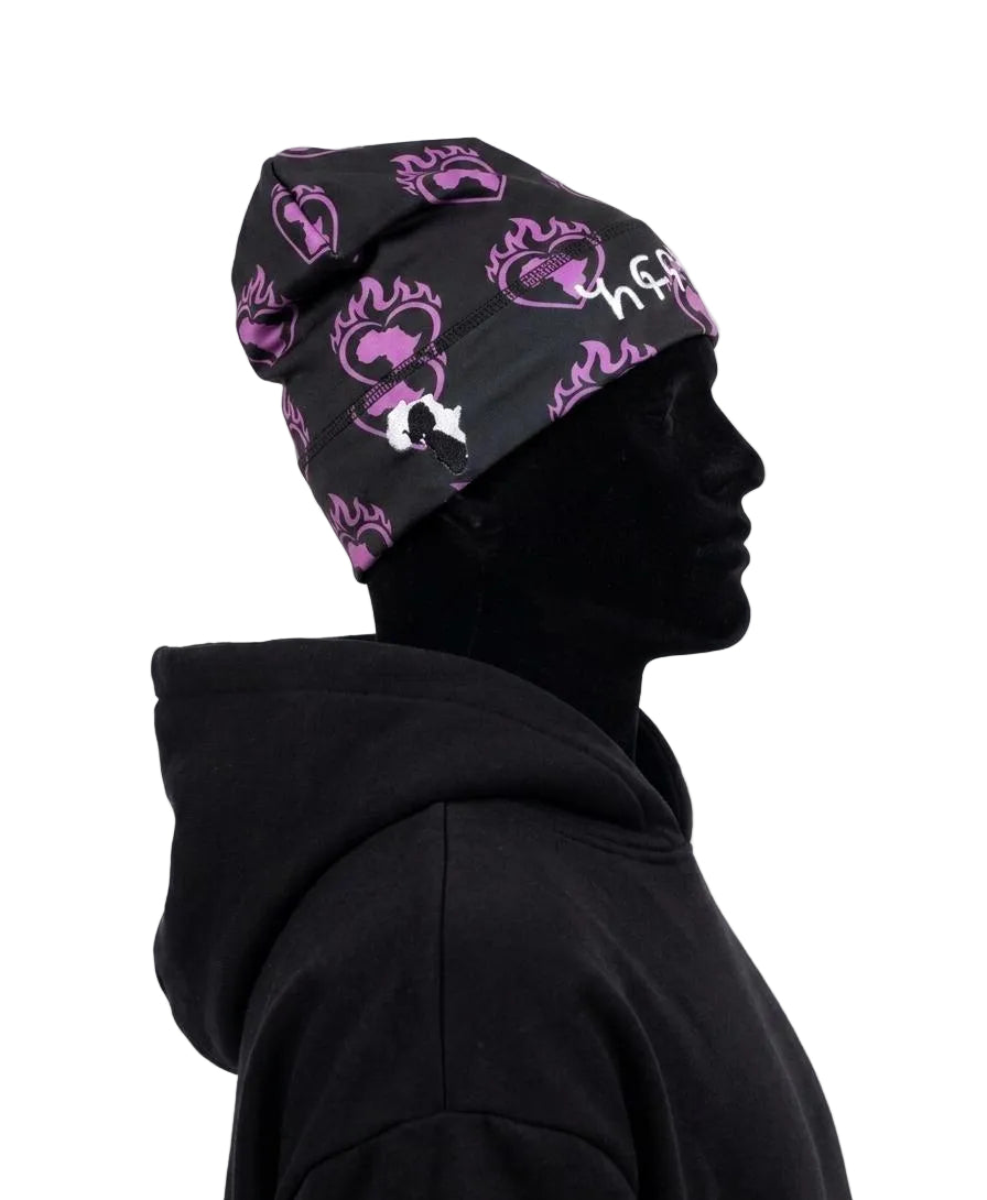 Afro Hearts (Black)