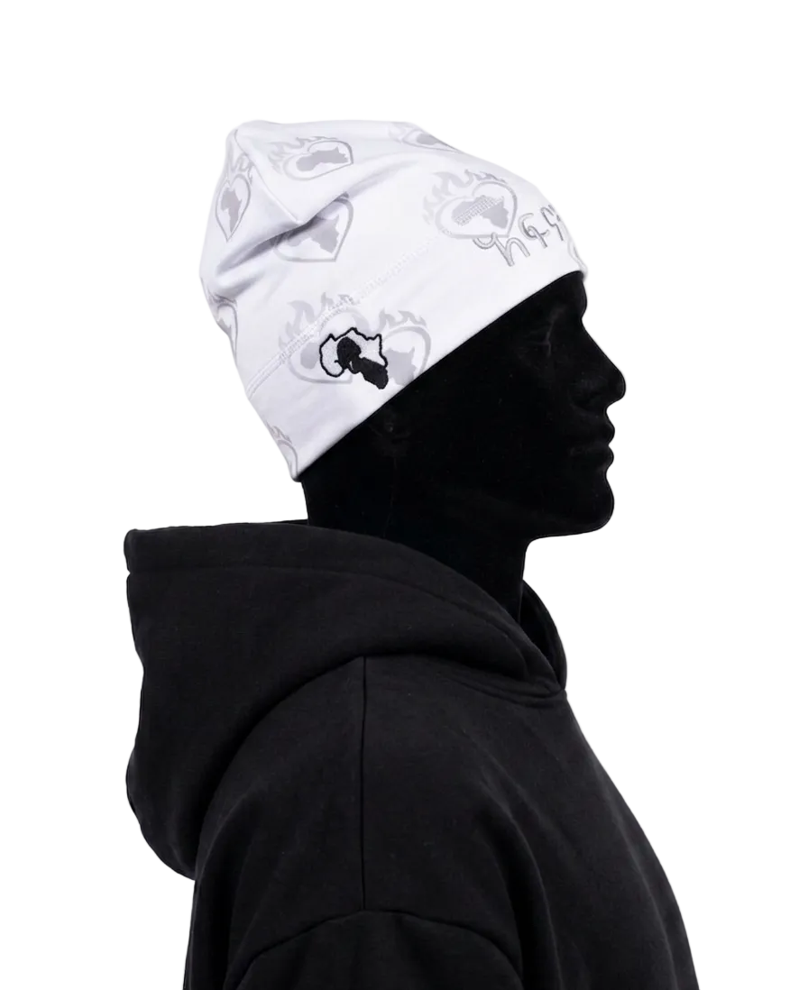 Afro Hearts (White)