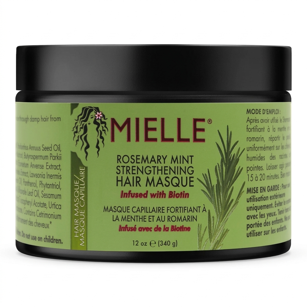 Rosemary Mint Strengthening Hair Masque